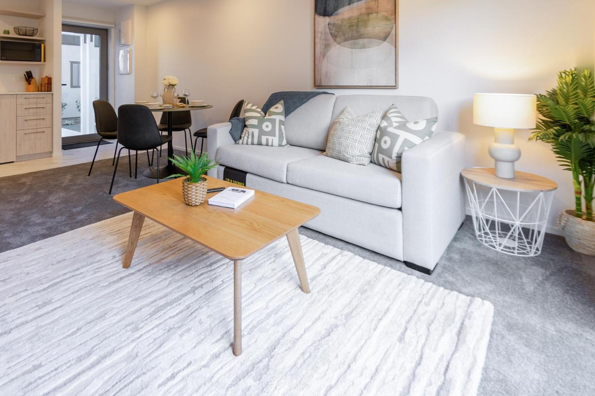 Urban Park Escape 2 Bed 2 Bath W/Carpark Apartman Christchurch Kültér fotó