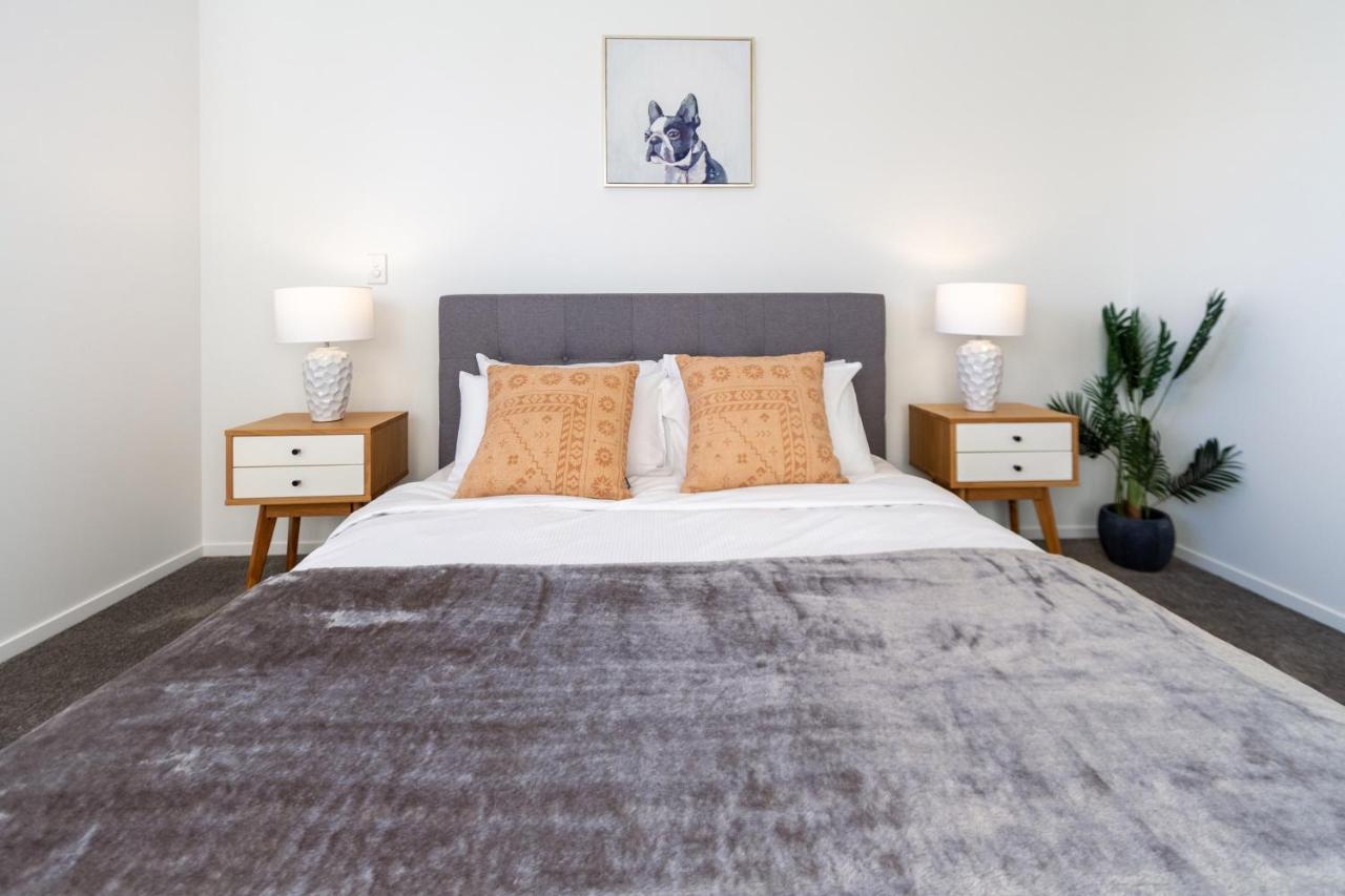 Urban Park Escape 2 Bed 2 Bath W/Carpark Apartman Christchurch Kültér fotó